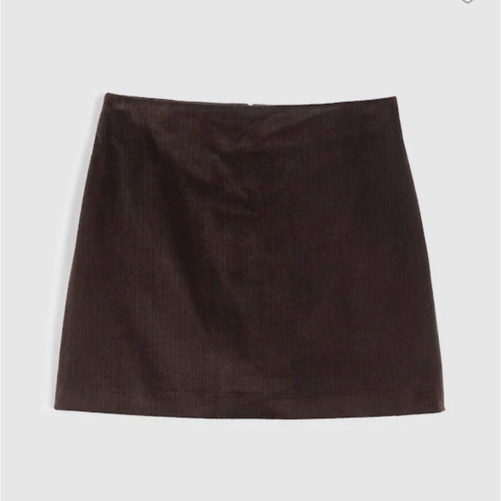 Madewell Corduroy Mini Skirt 0 NWT